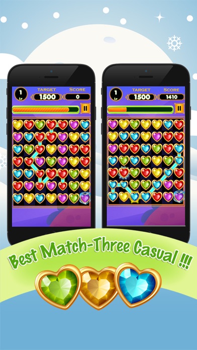 Screenshot #3 pour Coeurs Lien Légende Jewel
