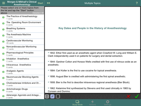 Morgan & Mikhail's Clinical Anesthesiology Flashcardsのおすすめ画像2