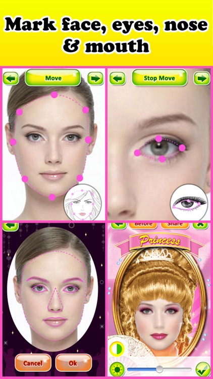 Role Play Free - Makeup Makeover Photo Booth