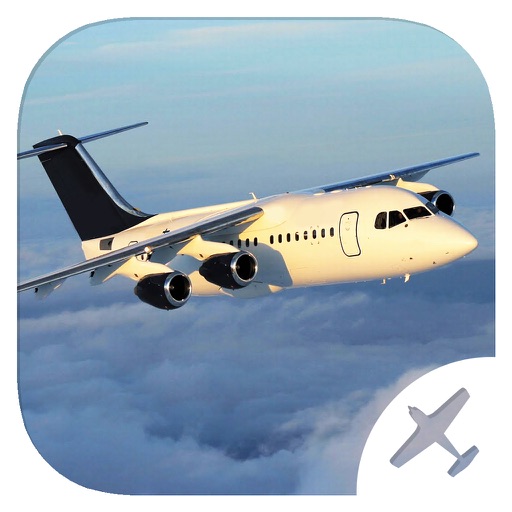 Flight Simulator (Passenger Airliner BAE146 Edition) - Airplane Pilot & Learn to Fly Sim icon
