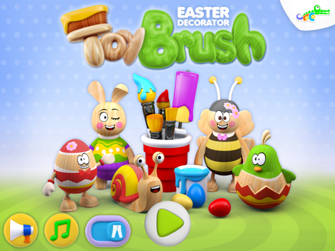 Screenshot #4 pour ToyBrush 3D - Easter Decorator