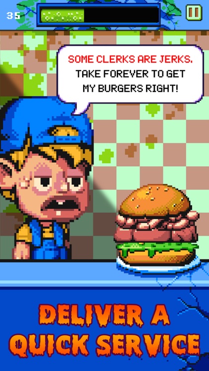 Bubonic Burgers - The 16 bit Post Apocalyptic Hamburger Maker Game