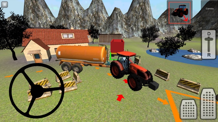 Farming 3D: Tractor Parking