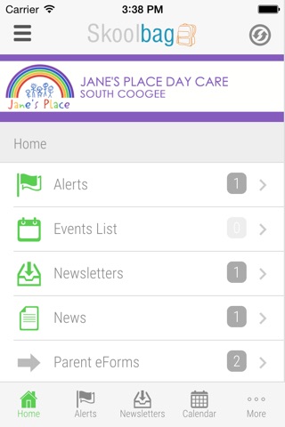 Jane's Place Day Care South Coogee - Skoolbag screenshot 2