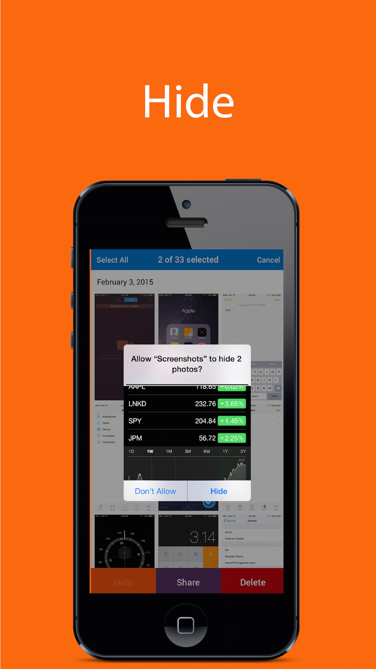 Screenshots - Find, Share, and Delete Screenshots