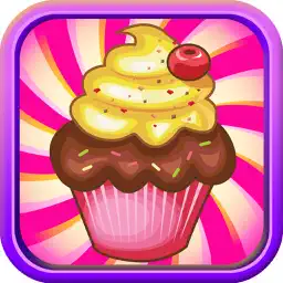 Cupcake Dessert Pastry Bakery Maker Dash - candy food cooking game! app icon