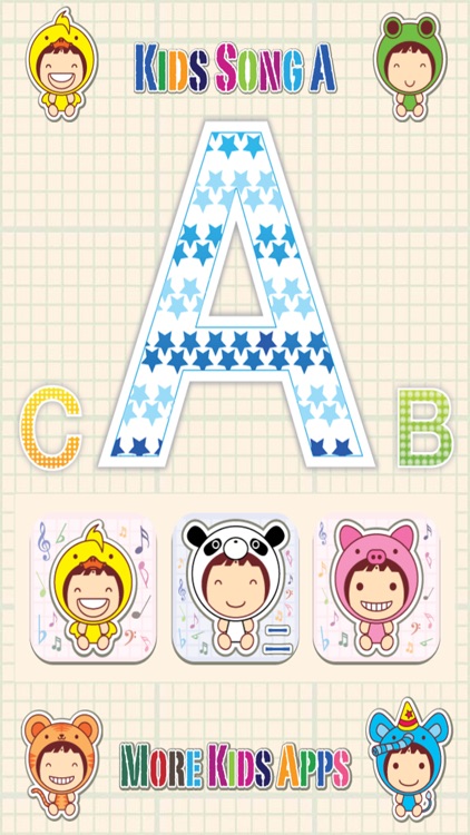 Kids Song A - Best Baby Learn English Words & Child Music App