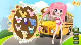 Game screenshot Fashion School Girl Dress Up apk