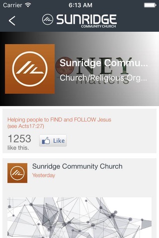 Sunridge Church screenshot 2