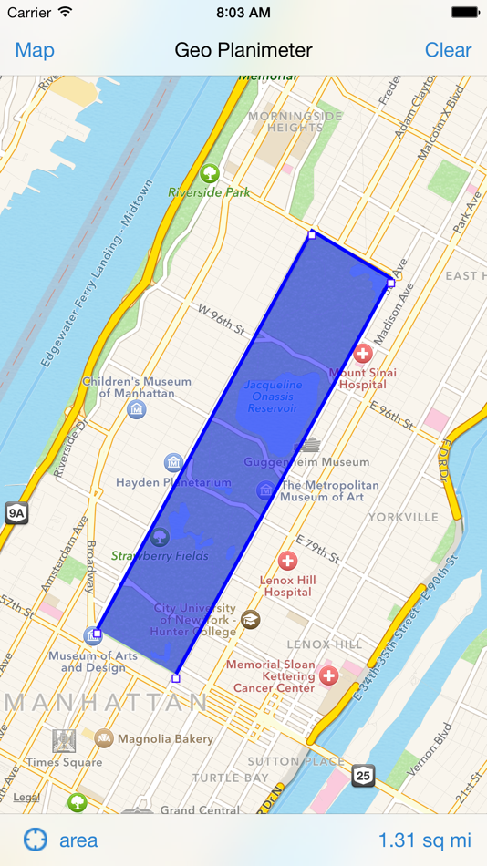 #3. Geo Planimeter - Area & Distance Calculator (iOS) 由: ROUGE41