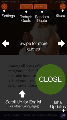 Mystic Quotes - Sadhguru screenshot 2