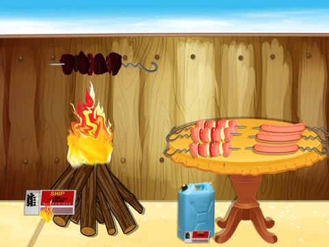 Screenshot #6 pour Pool Party & Bonfire - BBQ cooking adventure & chef game