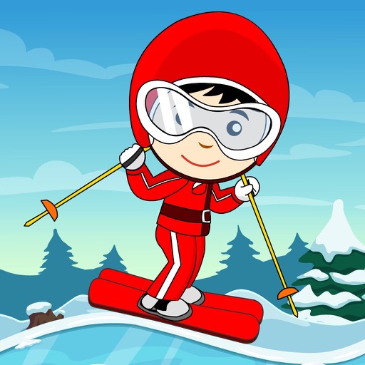 Ski Race - Follow The Neon Safari Tracks iOS App