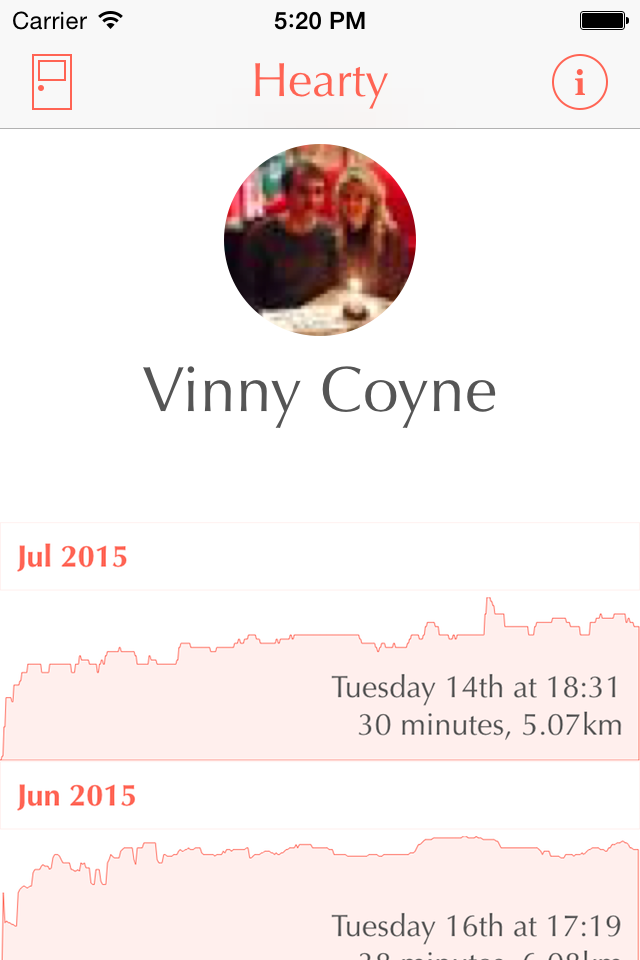 Hearty — Heart Rate Sync for RunKeeper
