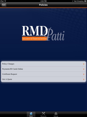 RMD Patti Insurance HD screenshot 4
