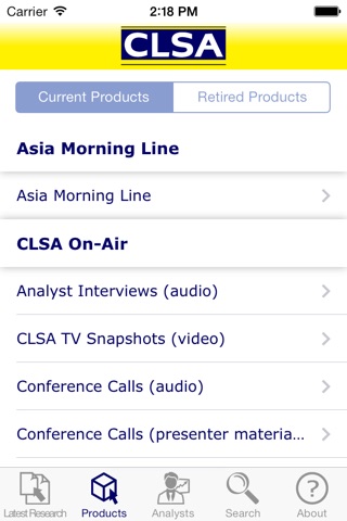 CLSA Research App screenshot 2