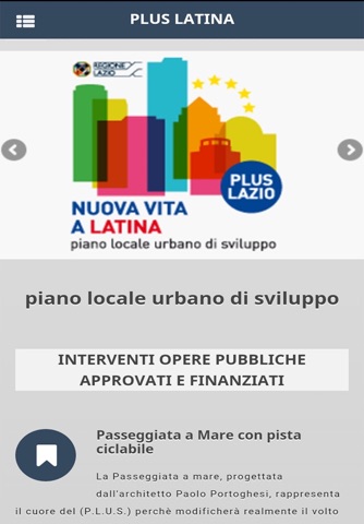 Monitoraggio Investimenti Latina screenshot 4