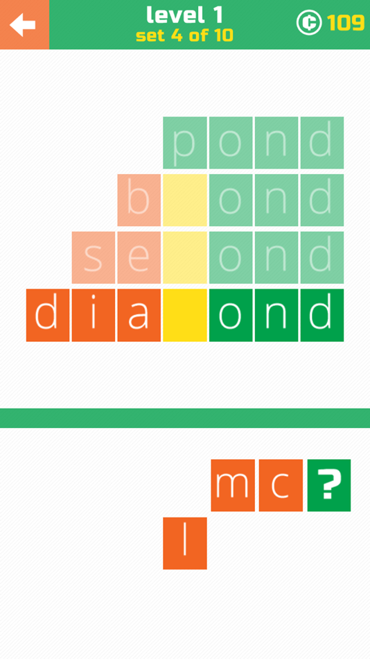 #4. 3 Letters: Guess the word! (iOS) 由: Second Gear Games
