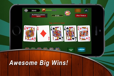 Deuces Wild Poker screenshot 2