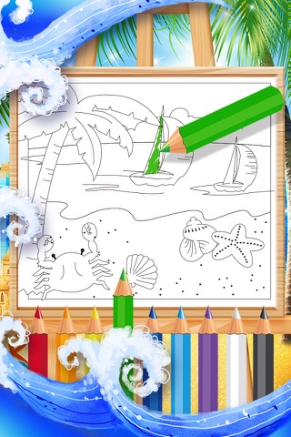 Newborn Baby Doctor Game - Beach Vacation screenshot 3