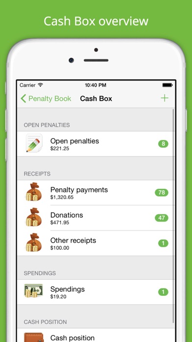 Penalty Book Screenshot