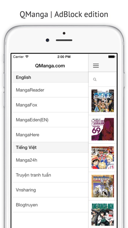 QManga.com | AdBlock Edition