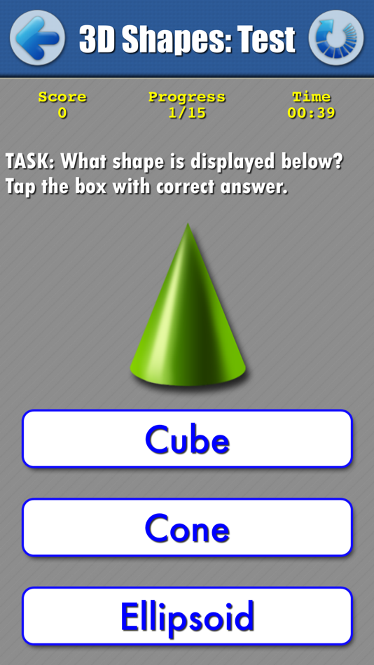 #3. Math Geometry: Learning 2D and 3D Shapes (iOS) By: Vinta Games