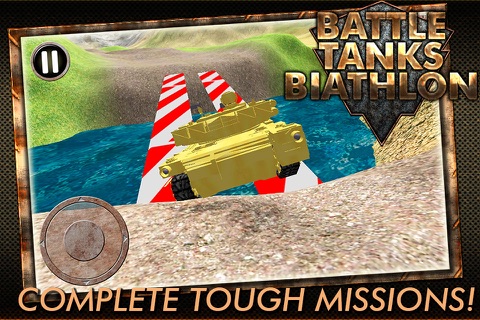 Battle Tanks Biathlon 3D screenshot 3