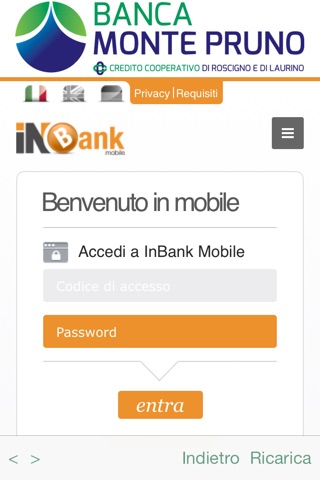 Banca Monte Pruno screenshot 3