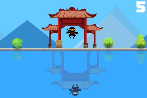 Mr Ninja Double Jump screenshot 2