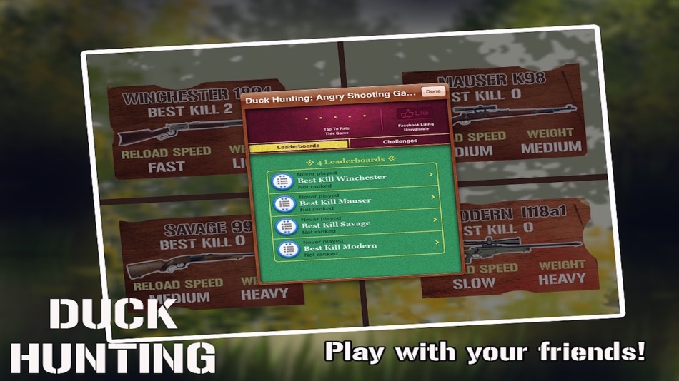 #3. Duck Hunting: Angry Shooting Game (iOS) 由: App Holdings