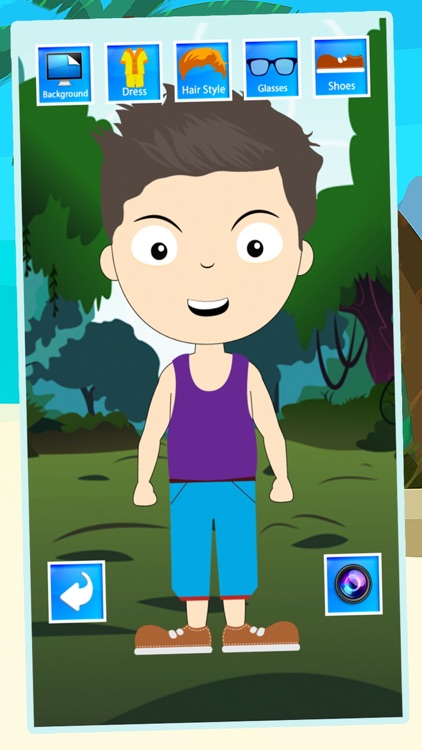 Dress Up Caillou Version Game