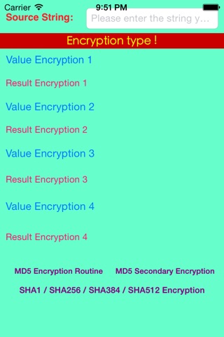 Encryption MD5/SHA screenshot 2