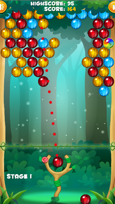 Screenshot #2 pour Bubble Bugs - The New Adventures Jungle Shooter Puzzle Game
