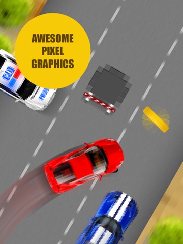 Screenshot #4 pour Pixel Traffic - best one tap 8 bit style game