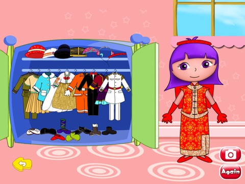 Screenshot #5 pour Les aventures d'Alice Dress Up - enfants gratuits jeux éducatifs app
