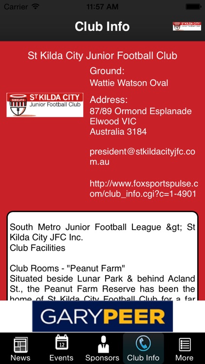 St Kilda City Junior Football Club