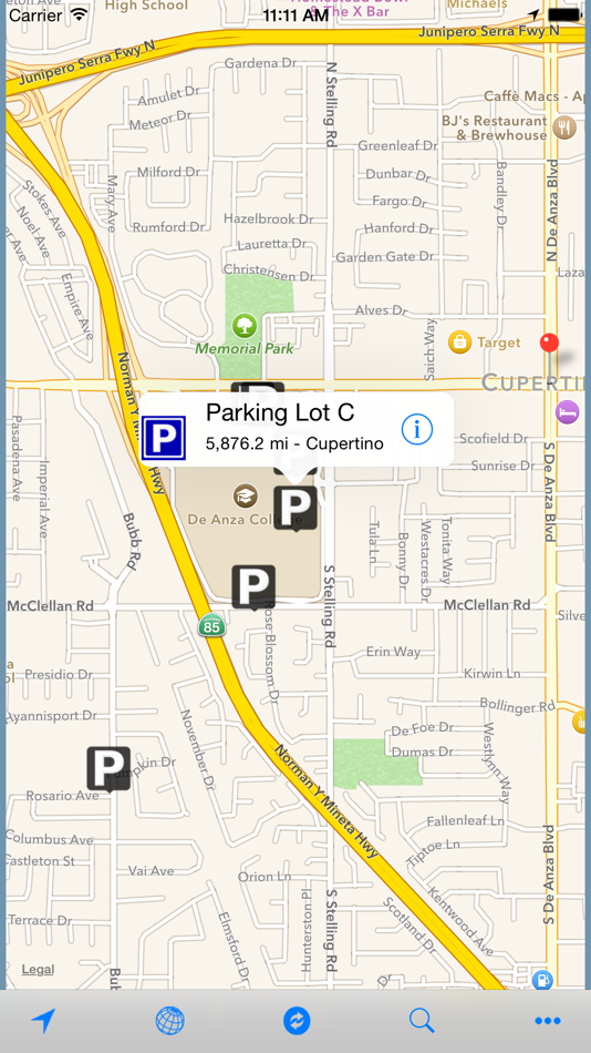 #1. Parking lot (iOS) By: Electas MB