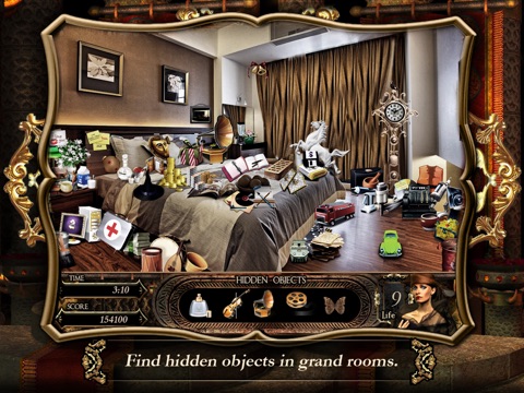 Abandoned Dark Manor - hidden objects puzzle screenshot 4