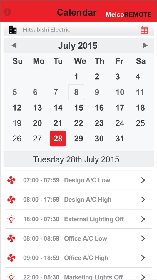 #2. MelcoREMOTE (iOS) Podle: Mitsubishi Electric