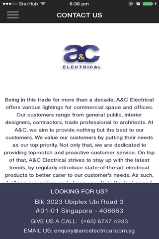 A&C Electrical screenshot 3