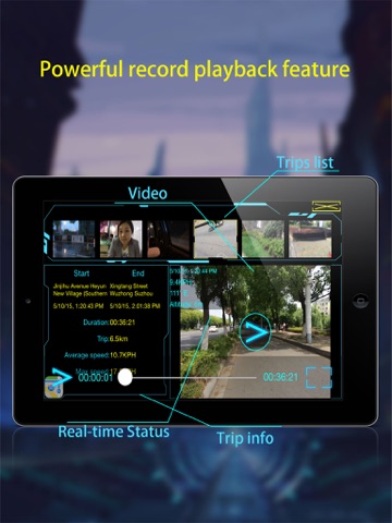 Screenshot #6 pour Monect Car Camcorder - with location tracker and smart record library