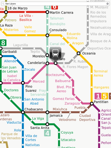 Screenshot #6 pour MetroMap Mexico