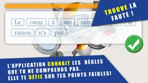 Orthographe - Francais CM1 & CM2 - ObjectifZeroFaute screenshot #2 for iPhone