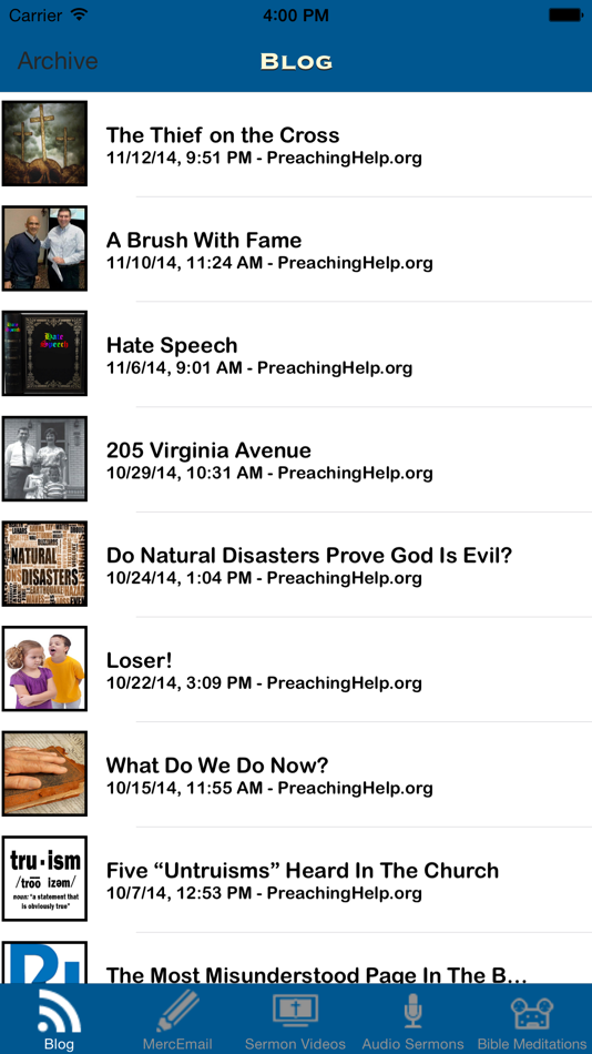 #2. Preaching Help (iOS) Podle: Tyler Brassfield