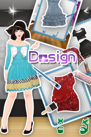 Fashion Design & Dress up - girls games screenshot 3