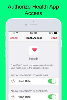Game screenshot HeartBeat to Health App for Wahoo TICKR, Polar and Garmin apk