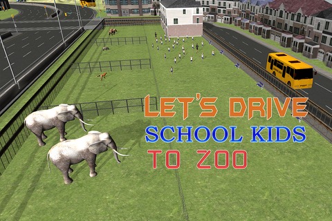 学校の旅行バスシミュレータ - クレイジー＆駐車シミュレーションゲームを駆動のおすすめ画像2