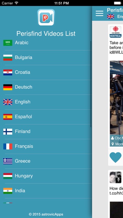 Perisfind Pro - videos finder for Periscope Screenshot
