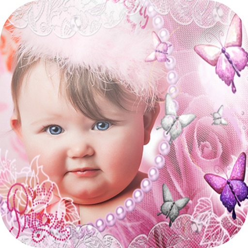 Cute Baby Birthday Frames icon